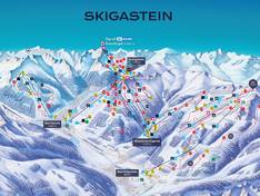 Pistekaart Sportgastein