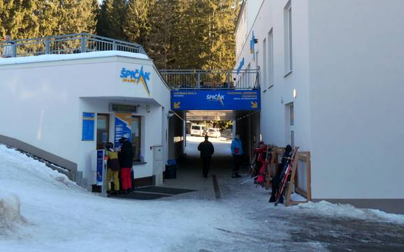Pilsen: netheid van de skigebieden – Netheid Špičák