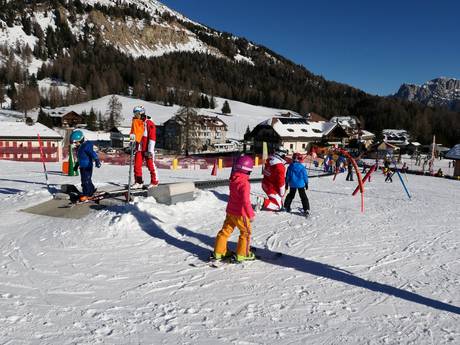 Familieskigebieden Trentino-Südtirol – Gezinnen en kinderen Carezza