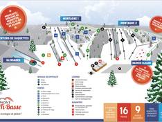 Pistekaart Mont Ti-Basse – Baie-Comeau