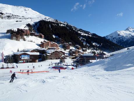 Maurienne: accomodatieaanbod van de skigebieden – Accommodatieaanbod Les 3 Vallées – Val Thorens/Les Menuires/Méribel/Courchevel