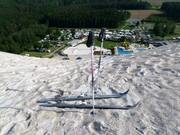 Uitzicht vanaf het bergstation Monte Kaolino