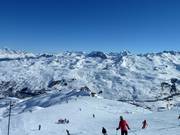 Het oostelijke deel van Les Menuires