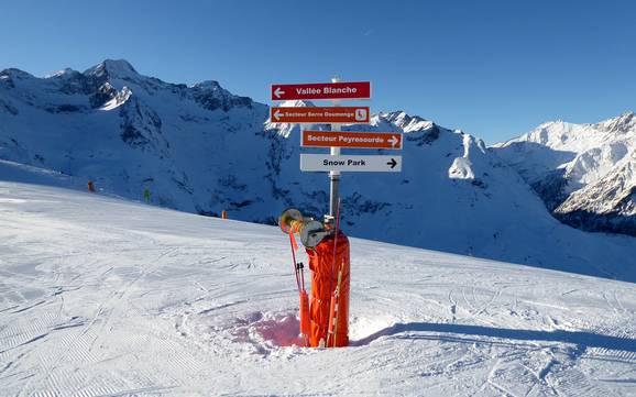 Haute-Garonne: oriëntatie in skigebieden – Oriëntatie Peyragudes