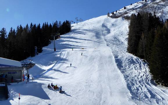 Skigebieden voor gevorderden en off-piste skiërs Hinterrheintal – Gevorderden, off-piste skiërs Splügen – Tambo