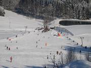 Dalstations en stuwmeer