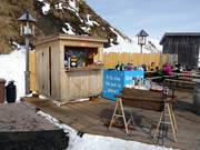 Al Zedron bij het bergstation Col de Valvacin