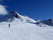 Makkelijke piste bij de Weißspitzbahn