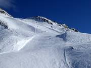 Zwarte piste bij de Leppleskofelbahn
