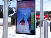 Informatie over wachttijden bij de liften