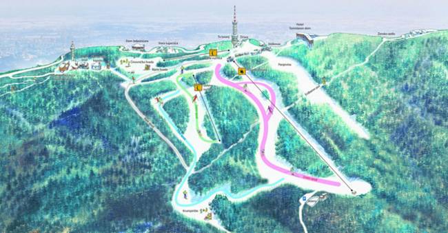 Sljeme (Medvednica) – Zagreb Sljeme (Medvednica) – Zagreb