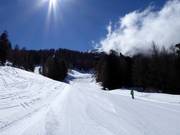 Moeilijke piste bij de Ronalplift