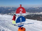 Duidelijke piste-aanduiding