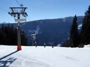 Uitzicht vanaf de Großberg in de richting van de Roßbrand