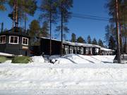 Blokhutten aan de pistes