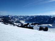 Uitzicht over het Brixental
