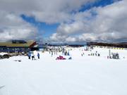 Oefenterrein bij het bergstation Halley's Comet