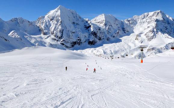 Skiën bij Prad am Stilfserjoch (Prato allo Stelvio)