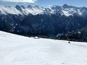 Moeilijke Almstüberl-afdaling