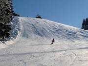 De moeilijke Hauber afdaling