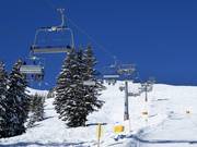 Brandegglift - 4-persoons vaste stoeltjeslift