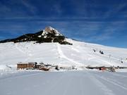Uitzicht vanaf Fantiland op de Weißhorn