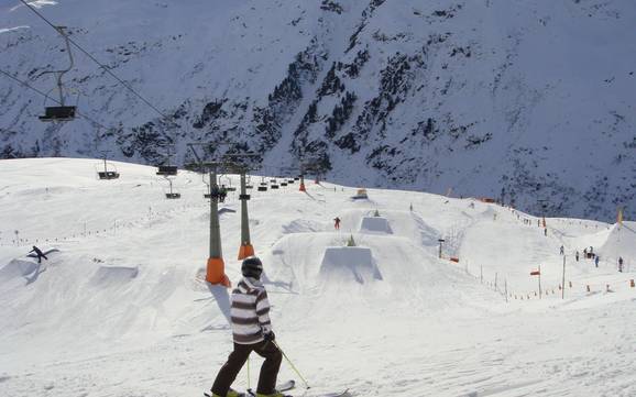 Snowparken Lechquellengebergte – Snowpark St. Anton/St. Christoph/Stuben/Lech/Zürs/Warth/Schröcken – Ski Arlberg