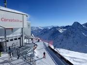 Corvatsch bergstation, 3303 m