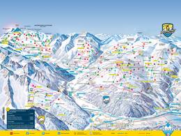 Pistekaart Mayrhofen – Penken/Ahorn/Rastkogel/Eggalm