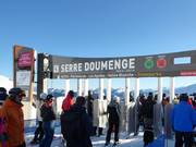 Informatie bij het instappen bij de liften