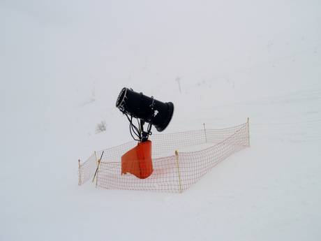 Sneeuwzekerheid noordelijke Franse Alpen – Sneeuwzekerheid Grands Montets – Argentière (Chamonix)