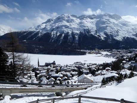 Engadin St. Moritz: accomodatieaanbod van de skigebieden – Accommodatieaanbod St. Moritz – Corviglia