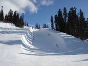 Halfpipe op Blackcomb Mountain