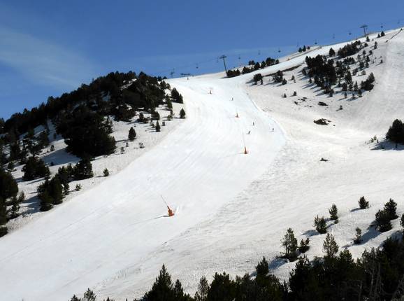 Pistes in het El Tarter-segment