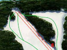 Pistekaart Dingo Dell