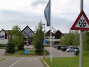 Uitzicht op de SnowWorld Zoetermeer