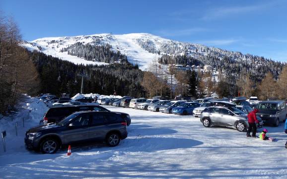 Katschberg-Rennweg: bereikbaarheid van en parkeermogelijkheden bij de skigebieden – Bereikbaarheid, parkeren Katschberg