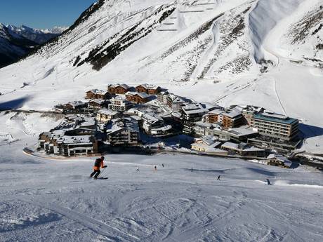 Stubaier Alpen: accomodatieaanbod van de skigebieden – Accommodatieaanbod Kühtai