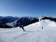 Brede pistes op de Reiterkogel