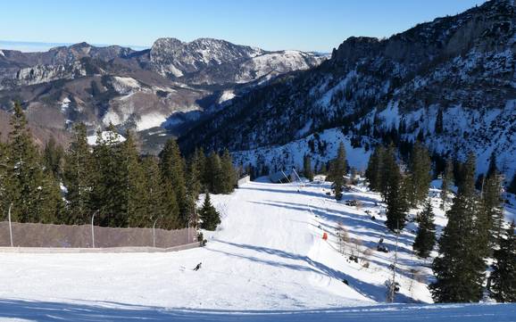 Skigebieden voor gevorderden en off-piste skiërs Almtal – Gevorderden, off-piste skiërs Kasberg – Grünau im Almtal