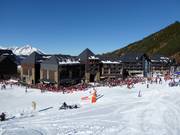 Zonneterrassen in Peyresourde Village