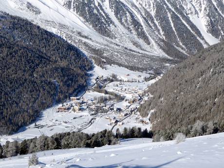 Vinschgau: accomodatieaanbod van de skigebieden – Accommodatieaanbod Sulden am Ortler (Solda all'Ortles)
