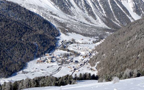 Suldental: accomodatieaanbod van de skigebieden – Accommodatieaanbod Sulden am Ortler (Solda all'Ortles)