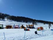Springkussen in Sestrière