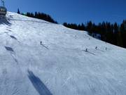 Brede piste bij de Wastlhöhe