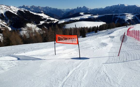 Snowparken Valsugana – Snowpark Lagorai/Passo Brocon – Castello Tesino