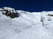 Freeridehelling bij de stoeltjeslift Lai Alv