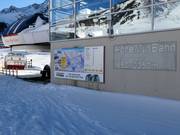 Informatiebord bij de HoheMutBahn