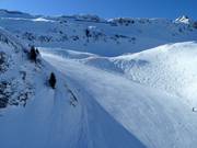 Afdaling Wannen naar Mellau
