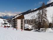 Accommodaties aan de pistes in Siviez